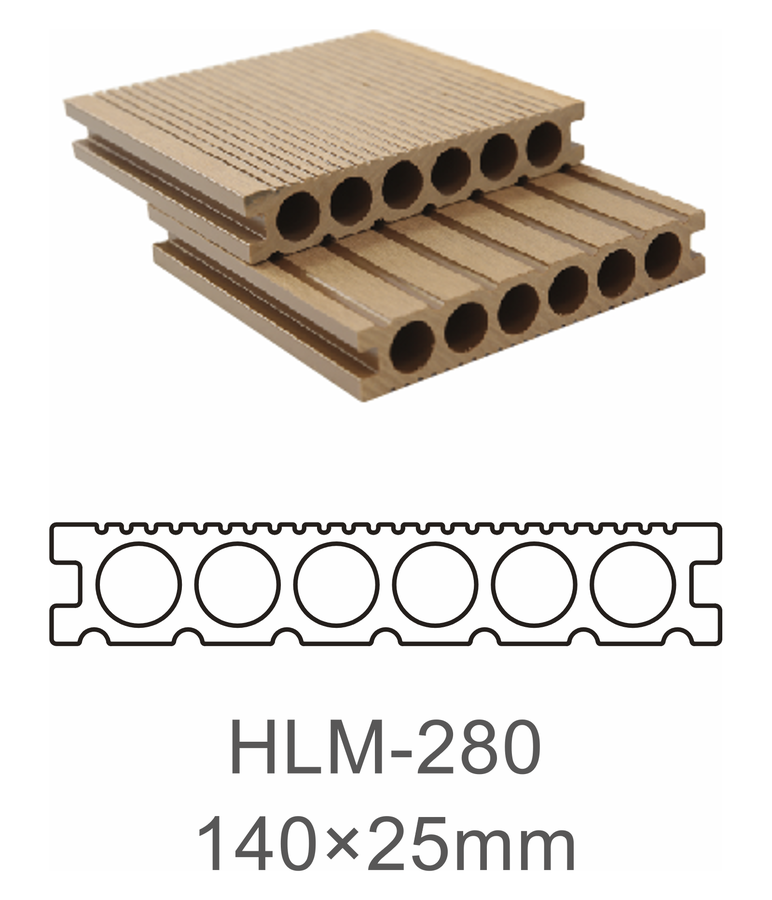 Natura HLM-280 profile cross-section