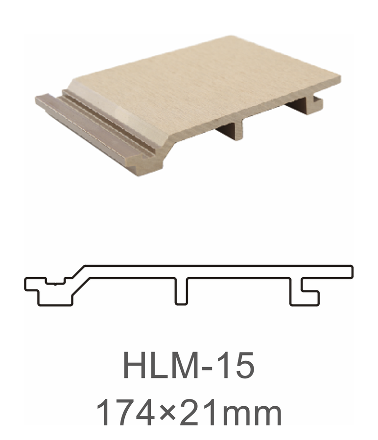 Natura HLM-15 profile cross-section